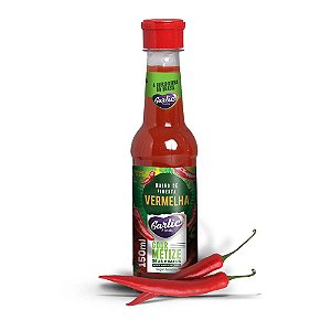 Molho De Pimenta Vermelha 150ml Garlic Foods Picante Sem Glúten