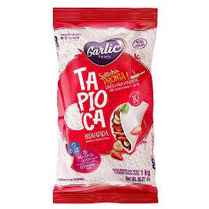 Tapioca Hidratada 1kg Soltinha Saudável Prática Saborosa Sem Glúten