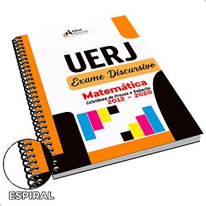 Apostila Matemática 2ª Fase UERJ Exame Discursivo 2012 a 2020 Colorida