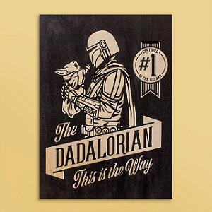 Quadro Star Wars Dadalorian