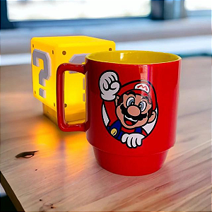 Caneca Tina Super Mario