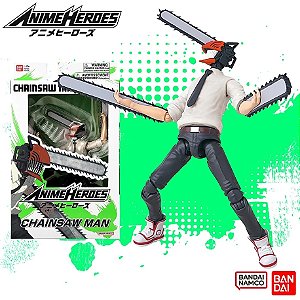 Action Figure Chainsaw Man Bandai Anime Heroes