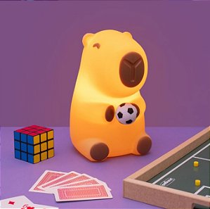 Luminária Capivara Futebol