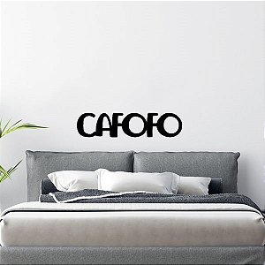 Lettering Para Cabeceira Parede Em MDF Cafofo