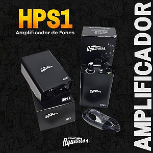 HPS1 – Amplificador de Fones MONO e STEREO Cabos Aquarius