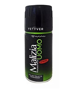 Desodorante Spray Vetyver 150ml Malizia Uomo