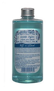 Refil de Difusor de Aromas para Ambiente Lavanda Inglesa 250ml Capim Limão