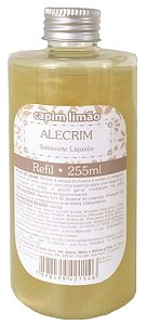Refil Sabonete Líquido Alecrim 250ml Capim Limão