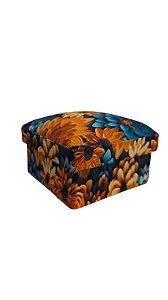Caixa Mini Quadrada 9x9x5cm  Borboleta Pousando – um presente com significado