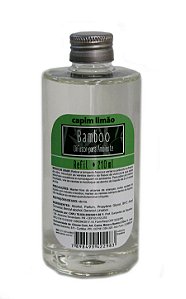 Refil de Difusor de Aromas para Ambiente Bamboo 250ml Capim Limão – para impressionar no dia a dia