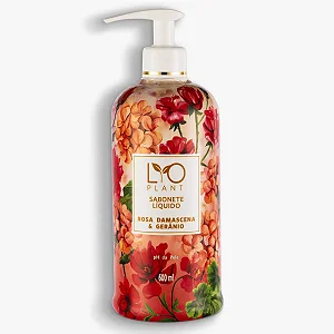 Sabonete Líquido Rosa Damascena & Gerânio – para surpreender com charme