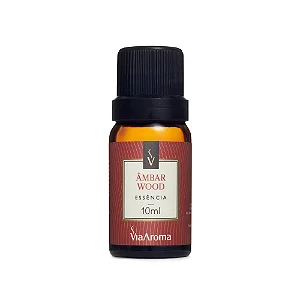 ESSENCIA VIA AROMA 10ML CLASSICA AMBAR WOOD