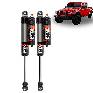 Par Amortecedor Traseiro Fox 2.5 Elite com Reservatório Jeep Gladiator JT 2022/2024 2" -3"