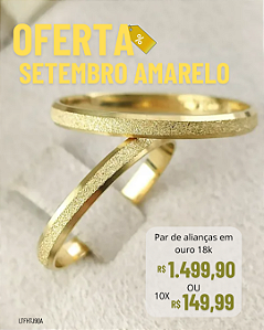 Par Alianças 2mm 2g Casamento Noivado Ouro 18k Fina
