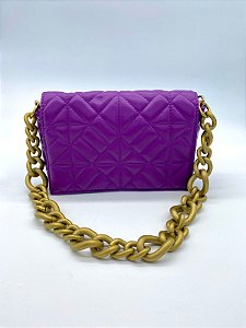 Bolsa Pillow Corrente - Roxo