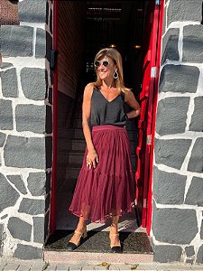 Saia de Tule Glamour
