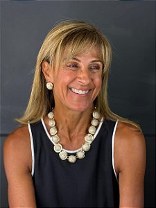 Colar Riviera Resina Mesclada e Dourado