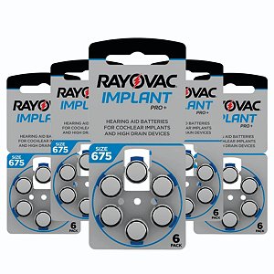 30 Baterias Rayovac Implante
