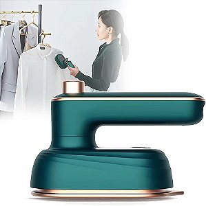 Mini ferro de passar roupas e tecidos leve para viagens para casa é portatil e a vapor