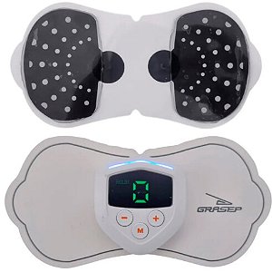 Massageador Estimulador Muscular Portátil com Bateria Interna