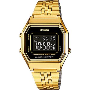 Relógio Casio Vintage Feminino LA680WGA-1BDF