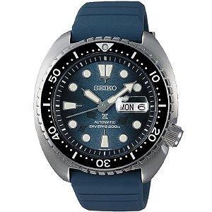 Relógio Seiko Automático Masculino Prospex king Turtle Dark Manta Ray SRPF77 D1DX
