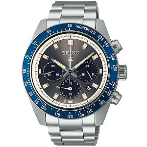 Relógio Seiko Masculino Solar Prospex SpeedTime SSC939P1