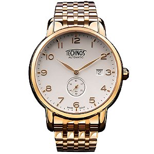 Relógio Technos Masculino Automático SW2601AA/T1B EDIÇÃO LIMITADA e NUMERADA 100 ANOS