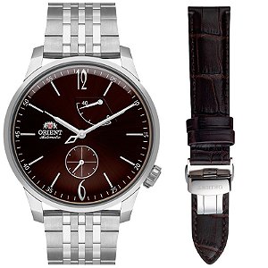 Kit Relógio Orient  Masculino Automático Superior YN8SS001 N2SX