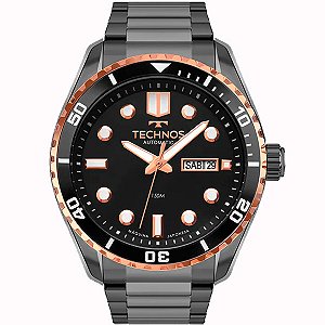 Relógio Technos Masculino Automático Diver 8205OY/1P