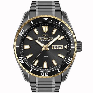 Relógio Technos Masculino Automático Diver 8205PC/1P