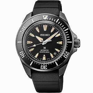 Relógio Seiko Prospex Samurai SRPL15B1 Black Shogu-Rai