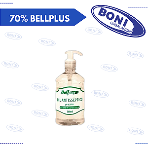 ÁLCOOL GEL 70% 500 ml  BELLPLUS