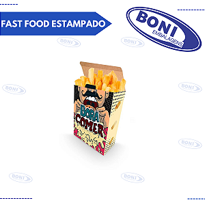 CARTUCHO FAST FOOD ESTAMPADO