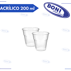 COPO COPOZAN PREMIUM ACRÍLICO 200 ml C/ 50
