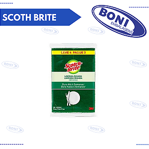 ESPONJA SCOTCH BRITE C/4
