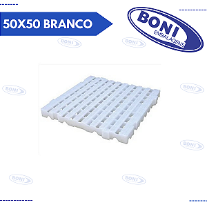 ESTRADO 50X50 BRANCO