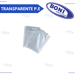 PLÁSTICO TRANSPARENTE P.E. 20X35 0,10