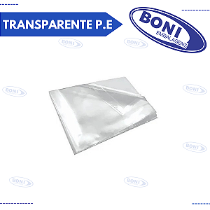 PLÁSTICO TRANSPARENTE P.E. 23X40 0,05