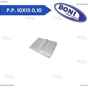 PLÁSTICO TRANSPARENTE P.P. 10X15 0,10