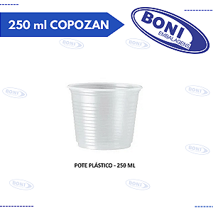 POTE 250 ml COPOZAN c/ 50