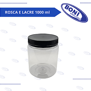 POTE COM ROSCA E LACRE 1000 ml