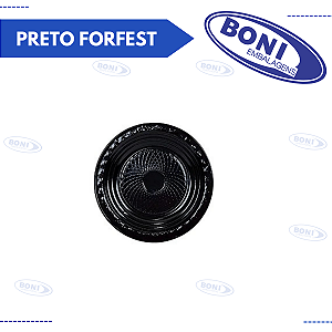 PRATO 18 CM C/10 PRETO FORFEST