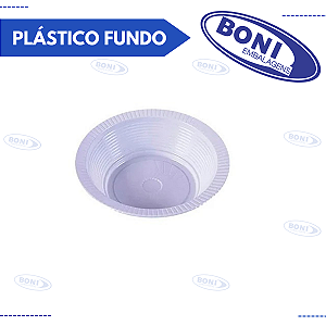 PRATO PLÁSTICO FUNDO 15 CM C/ 10
