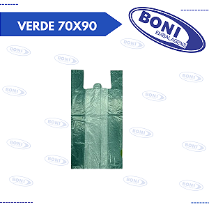 SACOLA VERDE 70X90