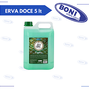 SABONETE LIQUIDO DEOLINE ERVA DOCE 5 lt