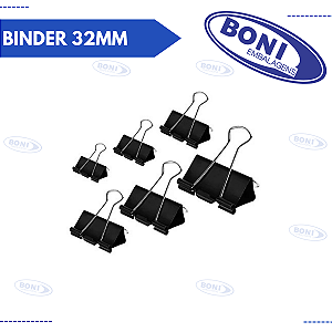 CLIPS PARA PAPEL BINDER 32MM