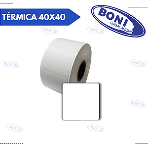 ETIQUETA TÉRMICA 40X40