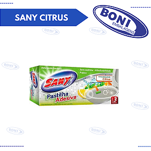 PASTILHA ADESIVA SANY CITRUS