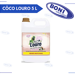 LAVA ROUPAS CÔCO LOURO 5 L